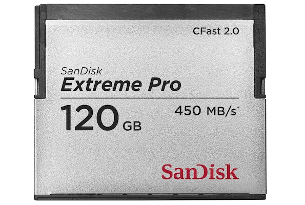 SanDisk announces CFast 2.0 card, World's First and Fastest CF memory card