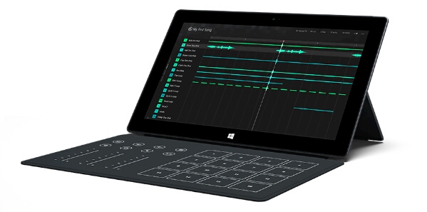 Microsoft Surface Music Kit turns your Surface 2 tablet into a DJ Remixer