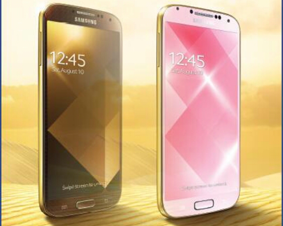 Gold Samsung Galaxy S4 coming soon?