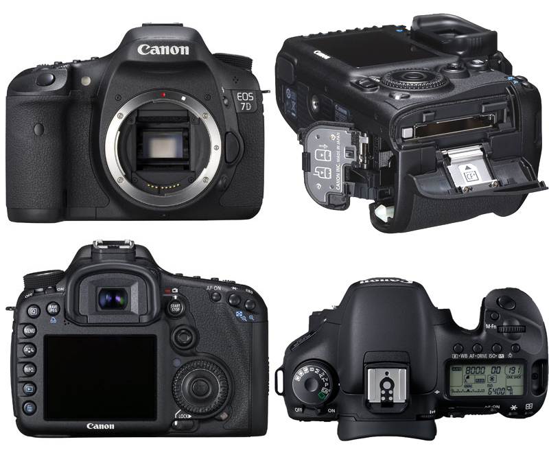 Canon eos 7d подключение к компьютеру