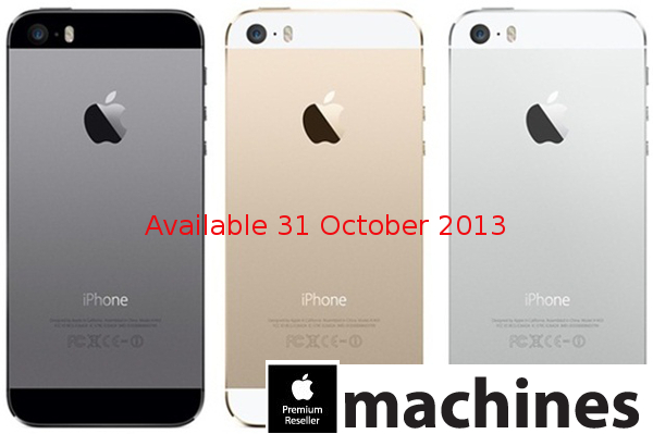 Machines Malaysia confirms Apple iPhone 5S availability on 31 October 2013
