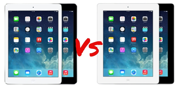 Apple iPad Air (iPad 5) vs Apple iPad 4