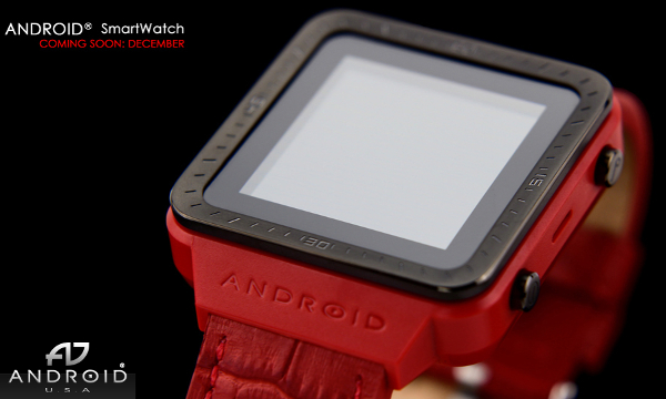 "Android" smartwatch coming for Android smartphones in December 2013
