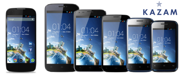 HTC offshoot Kazam announces first 7 Android smartphones