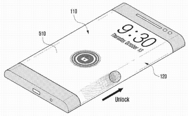 samsung bending phone