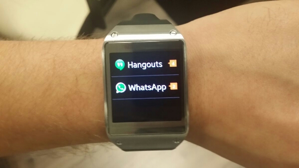 Samsung Galaxy Gear update let's you customize notifications for every app