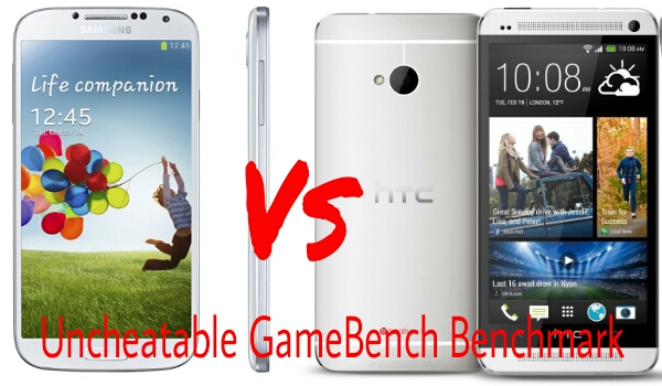 "Uncheatable" GameBench benchmark created, Samsung Galaxy S4 still beats HTC One