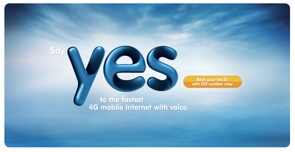 YES 4G LTE coming to Malaysia in 2014