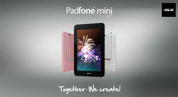 Asus PadFone mini 4.3 officially announced, 4.3-inch display + Dual-SIM