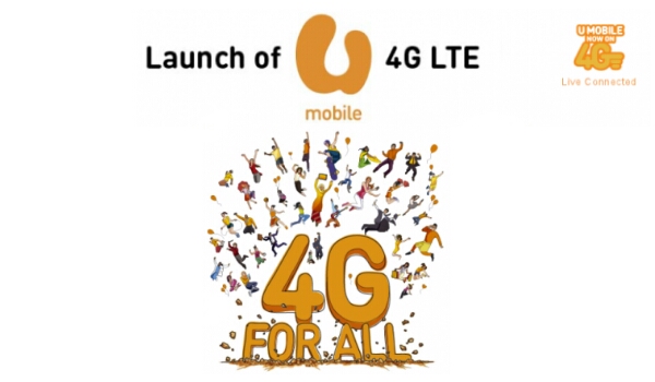 U Mobile 4G LTE coming to Malaysia 17 December 2013, prepaid users included