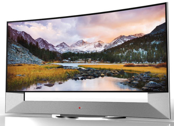 LG to reveal 105-inch curved 4K+ display LCD TV at CES 2014