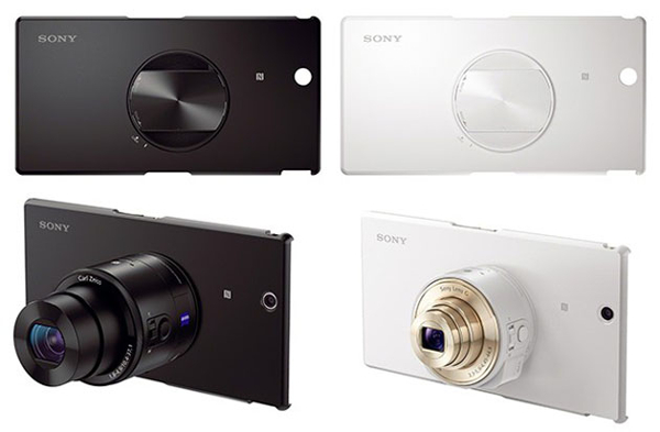Sony QX Lens camera case let's you use QX lens with Xperia Z1 Ultra