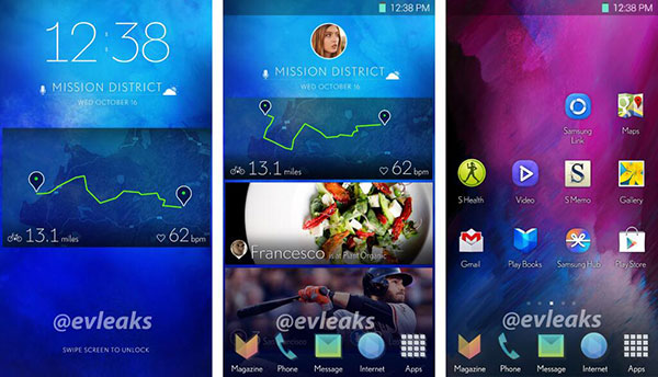 Leaked Samsung Galaxy S5 TouchWiz interface looks very different