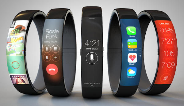 Cool Apple iWatch smartband concept render goes a step further