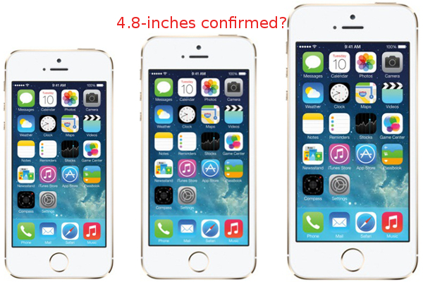 Rumours: Wall Street analyst says Apple iPhone 6 will use 4.8-inch screen