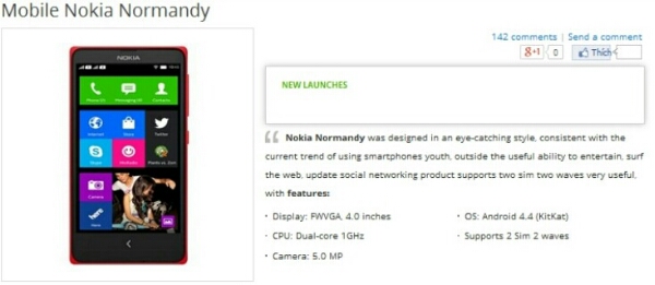 Rumours: Is the Android powered Nokia Normandy (Nokia X) confirmed?