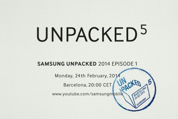 Samsung Unpacked invites sent out and hint at coming Samsung Galaxy S5