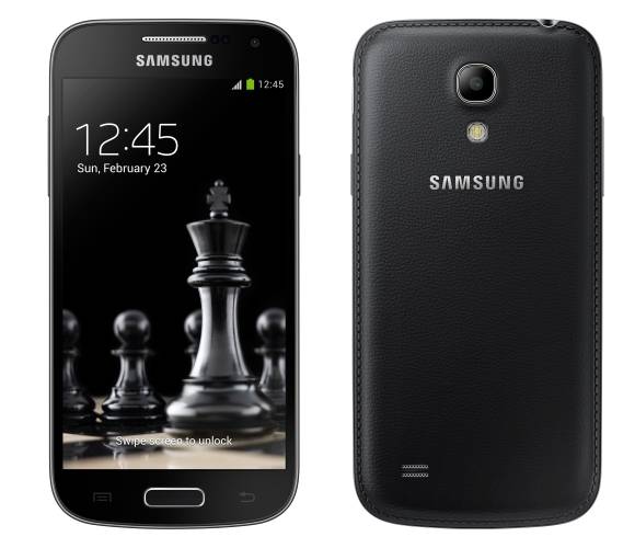 Samsung Galaxy S4 and S4 mini Black Editions offer black and leather class