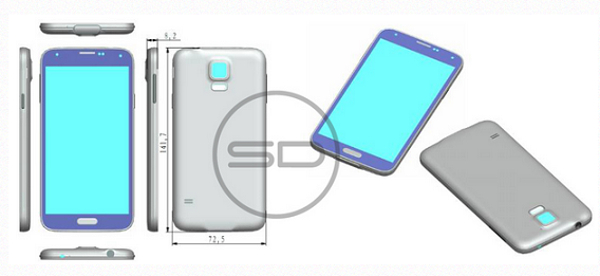 Samsung Galaxy S5 reference design appears