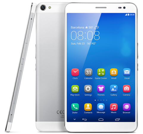 7-inch Huawei MediaPad X1 tablet announced, thinnest and lightest yet