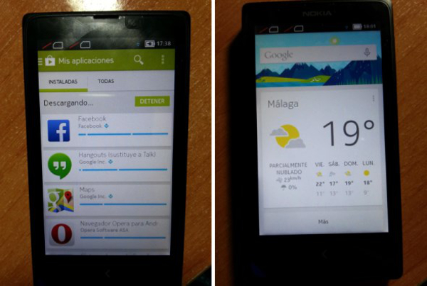 Nokia X rooted and can use Google Apps, Google Play Store and Google Now