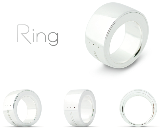 Draw in the air with the Logbar Ring