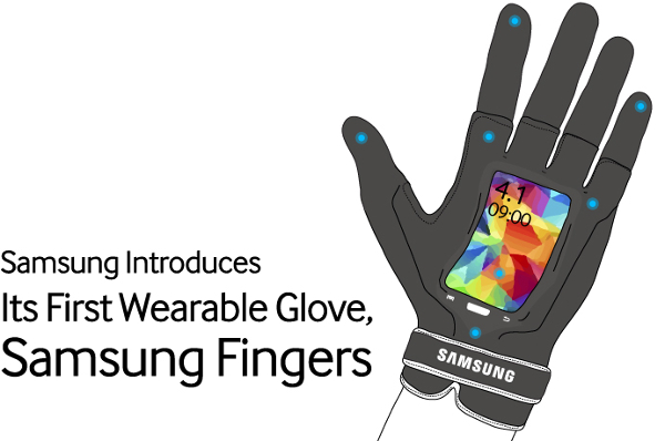 Samsung announces World's first smart glove wearable: Samsung Fingers!