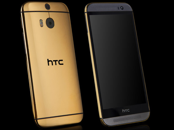 Goldgenie offers gold plated HTC One (M8) from $2560.95 (RM8363)