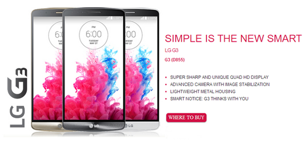 Rumours: LG G3 tech specs and images leaked at LG Netherlands