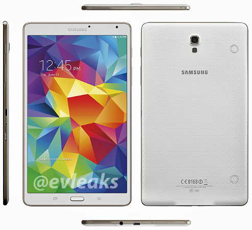 Rumours: Samsung Galaxy Tab S 8.4 and 10.5 official images leaked?