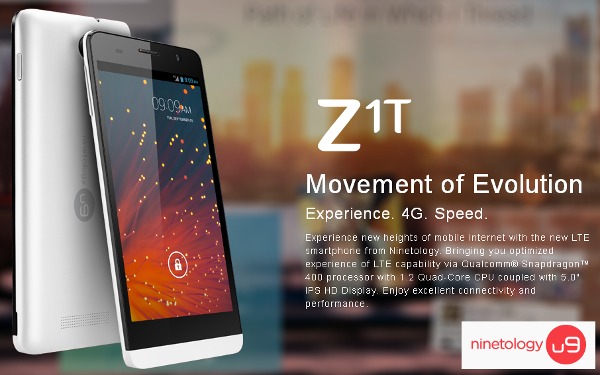 Ninetology Z1T appears with 4G LTE for up to RM999?