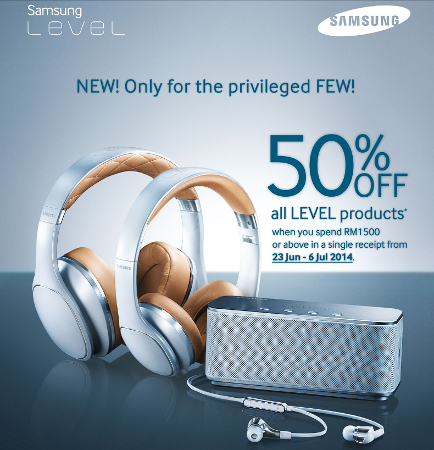 Samsung Malaysia bringing new "Level" premium audio products to Malaysia on 23 June 2014