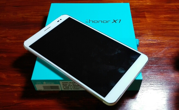Huawei MediaPad X1 (Honor X1) unboxing