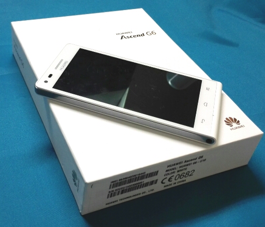 Huawei Ascend G6 unboxing video