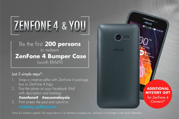 200 FREE ASUS ZenFone 4 Bumper cases up for grabs