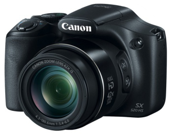 Canon PowerShot SX400 IS and PowerShot SX520HS superzoom cameras introduced