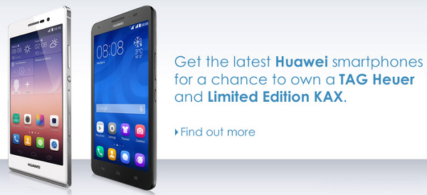 Celcom offers the Huawei Ascend P7 and Huawei Honor 3X from RM688 and RM 538