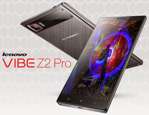 Lenovo Vibe Z2 Pro officially announced, packs 6-inch 2K display and 16MP rear camera