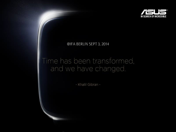 Rumours: ASUS smartwatch coming to IFA 2014?