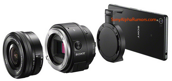 Rumours: Sony QX1 wireless lens camera offers interchangeable lens capabilities