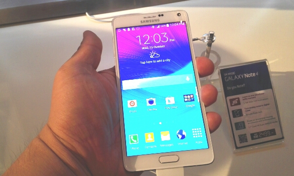 Samsung Galaxy Note 4 first looks