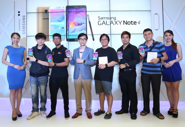 Samsung Galaxy Note 4 consumer launch 1.JPG