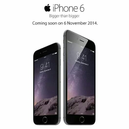 Apple iPhone 6 coming to Malaysia on 6 November 2014 according to Celcom