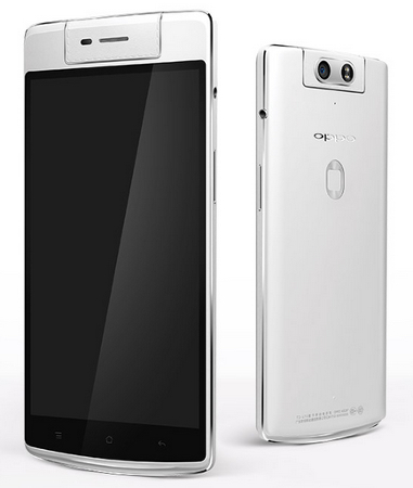 OPPO N3 officially announced, motorized automatic rotateable 16MP camera included