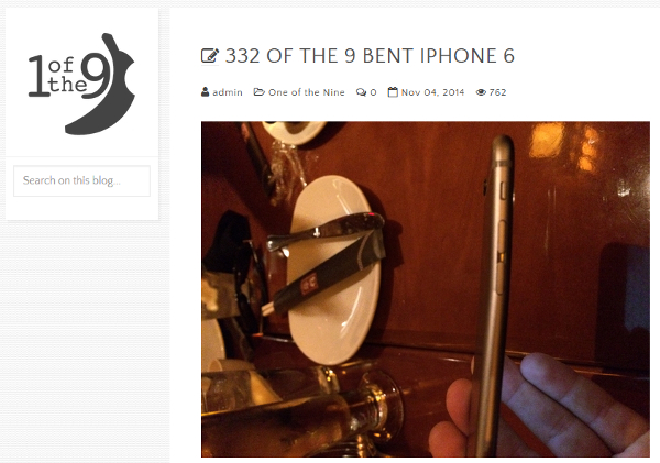 More than 300 bent Apple iPhone 6 and iPhone 6 plus smartphones and counting
