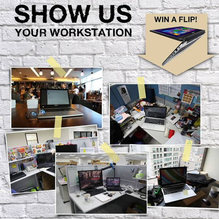 ASUS Transformer Book Flip up for grabs, just show ASUS Malaysia your workstation