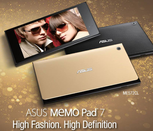 Sleeker full HD ASUS MeMO Pad 7 ME572CL now available in Malaysia for RM999