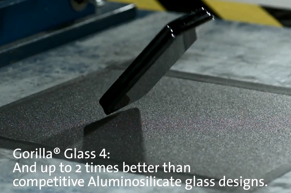 Corning Gorilla Glass 4 officially announced, 2x more drop resistant