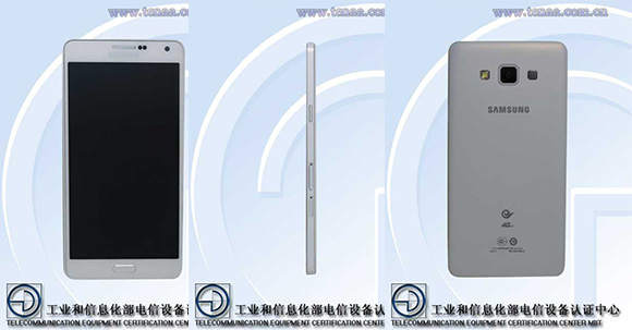 The Samsung Galaxy A7 measures in at 6.3mm thin at TENAA