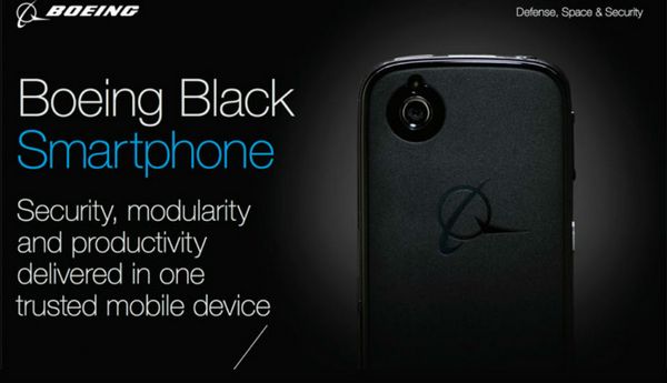 Boeing and BlackBerry to develop Boeing Black smartphone which can self-destruct